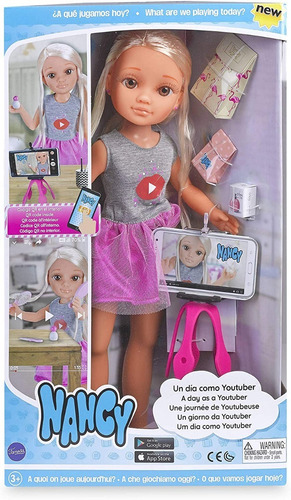 Muñeca Nancy Un Dia Como Youtuber