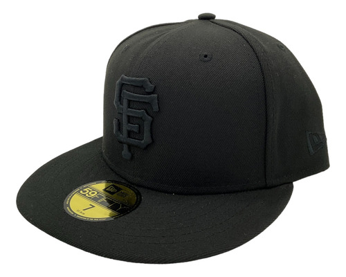 New Era San Francisco Giants Black On Black 59fifty Cerrada 