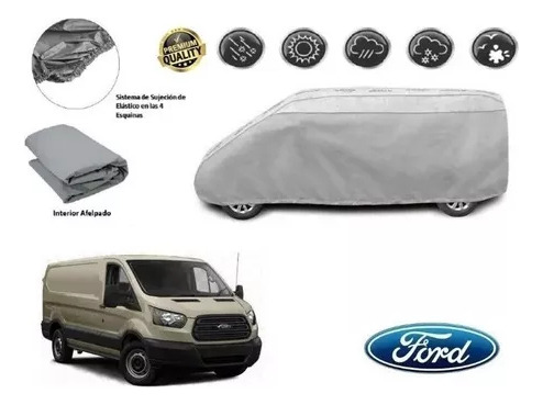 Protector Antigranizo Felpa Gruesa Minivan Ford Transit 2017