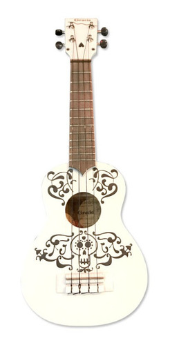 Ukelele Gracia Soprano Modelo Coco Dia De Los Muertos