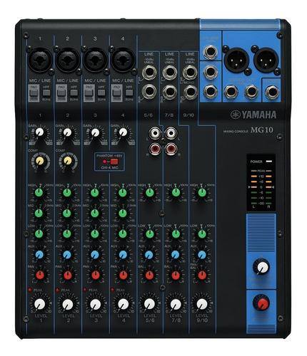 Yamaha Mg10 Mixer 10 Canales