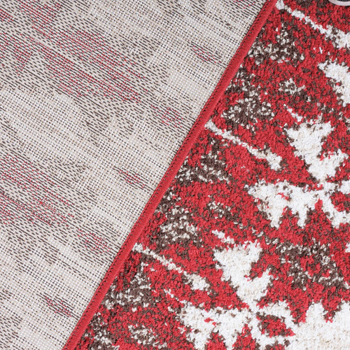 Alfombra Kaleb 180x275 Rojo 3 Ancho 1.8 m Largo 2.75 m