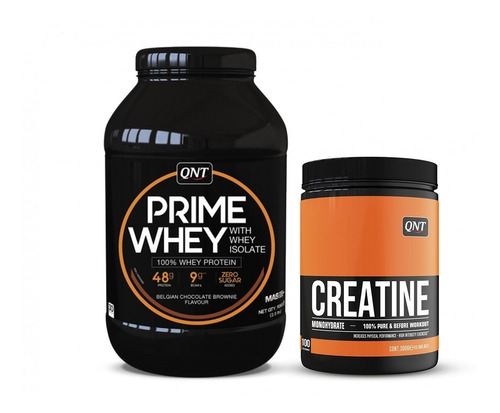 Proteína Prime Whey 908 Grs + Creatina 300 Grs Envío Gratis