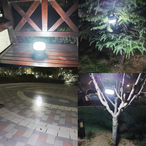 Bombilla Led Solar Recargable Colgante Con Control Remoto 50