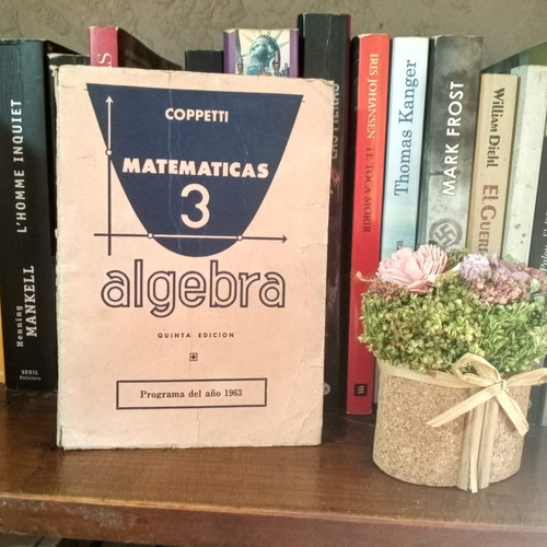 Matematicas 3 Algebra  De Coppetti