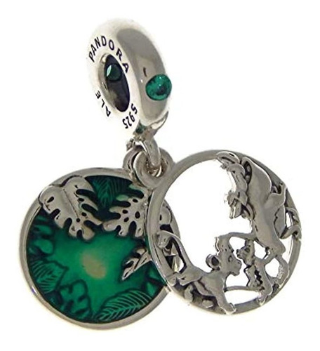 Colgante De Plata, Color Verde, Marca Pyle