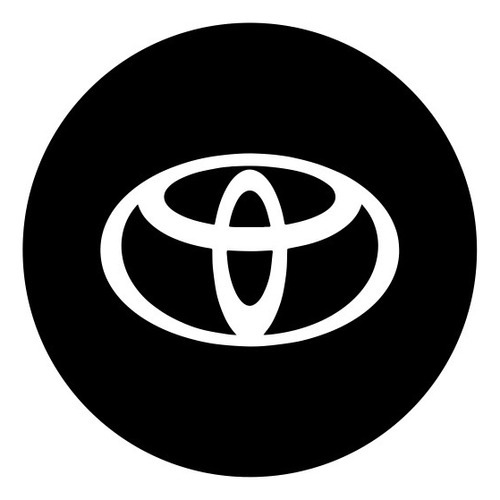 Stickers Toyota Para Copas O Rines Juego X4 +1 De Repuesto