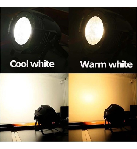 Foco Led Iluminación Fiestas Escenarios Cob 100w