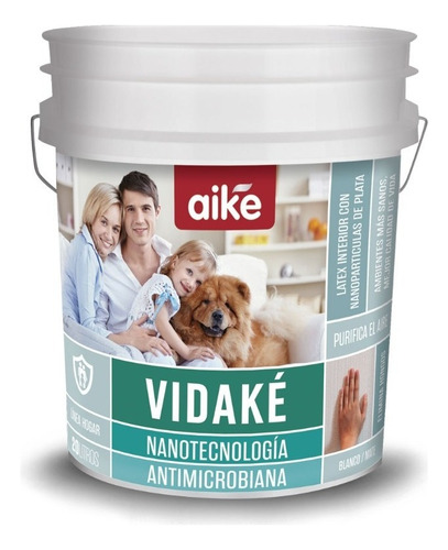 Vidake Latex Interior Ultra Lavable Con Perfume Aike X20lts