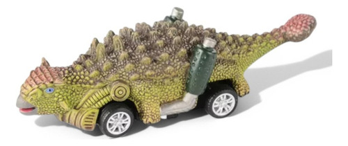 6pcs Carros De Fricción De Dinosaurio Kit De 6 Piezas