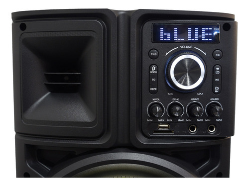 Caixa Som Amplificada Bluetooth 1100w Rms Usb 2 Microfone