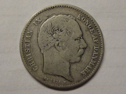 Dinamarca Krone 1875 Hc Km 797.1 Mb-