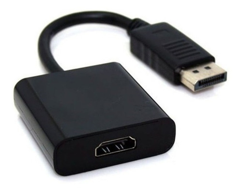 Cabo Adaptador Conversor Display Port Macho Para Hdmi Fêmea