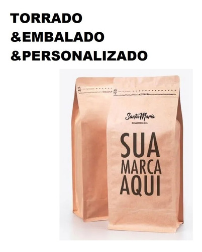 Cafe Personalizado Logo Empresa 55 Pacotes Grao Ou Moido
