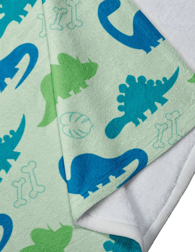 Cobija Matrimonial Patrones Varios Modelos Ligera Ultrasuave Dinosaurios Azules Lisa