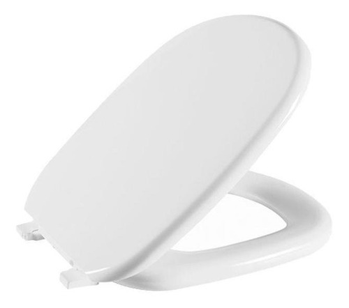 Asiento de inodoro acolchado Sanitex Astra, cuadrado, blanco