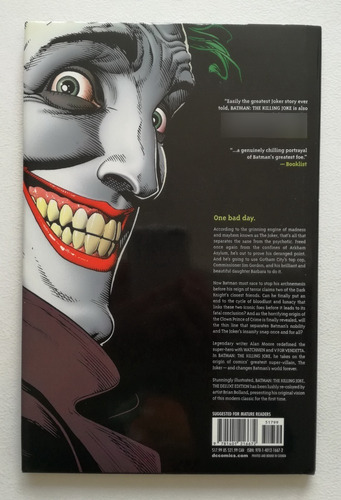 Killing Joke ( English ) Deluxe Edition 2008 Hc, Alan Moore