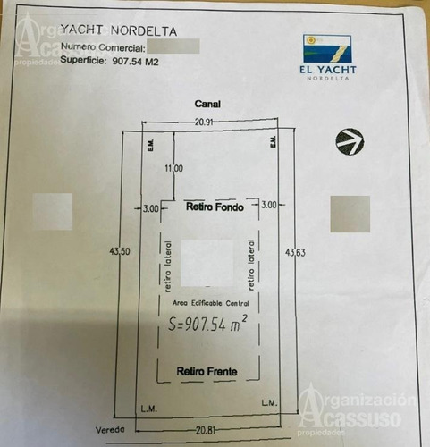 Imagen 5 de 5 de Terreno - El Yacht