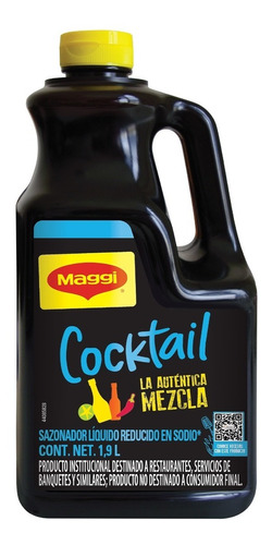 Sazonador Líquido Maggi Cocktail La Auténtica Mezcla 1.9 L 