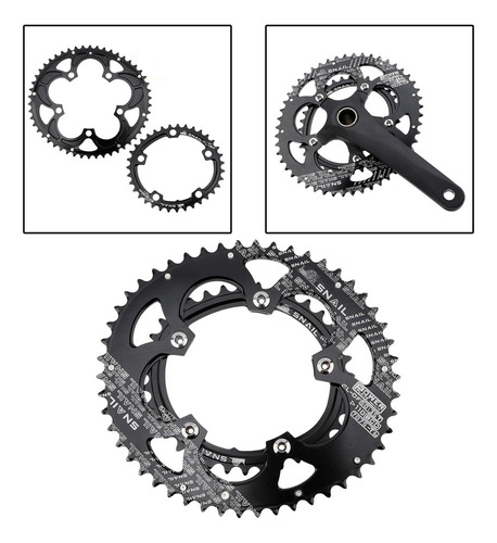 Rueda De Cadena De Bicicleta Ovalada 110bcd 50t / 35t