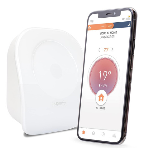 Somfy 1870775 Termostato Conectado Por Radio V2,