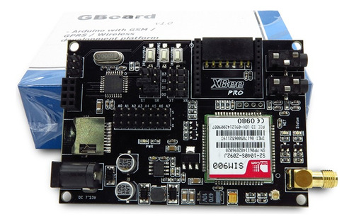 Mgsystem Gboard Sim900 Gsm Gprs Xbee Arduino Atmega328p