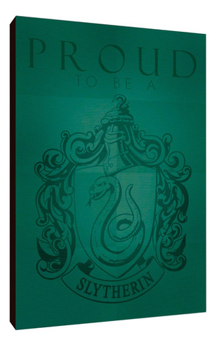 Cuadros Poster Harry Potter Slytherin S 15x20 (dcs (14))