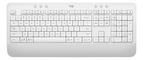 Teclado Logitech K650 Bluetooth Blanco Qwerty Español Blanco Español España
