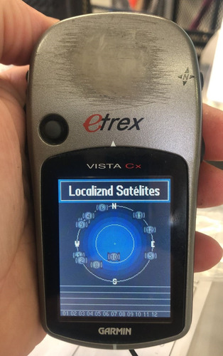 Gps Garmin Etrex Vista Cx Cinza Não Tem (Usado)