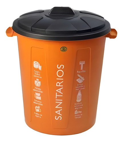 Cesto Contenedor Para Tipos De Basura Practibote 55 Litros
