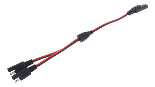 Cable Divisor De Extensión De Adaptador De Enchufe Sae De