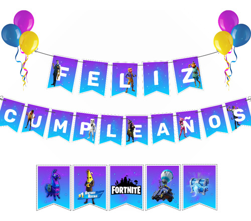 Kit Imprimible Digital Fortnite