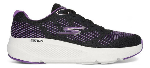 Zapatillas Mujer Skechers Go Run Elevate Negro/morado