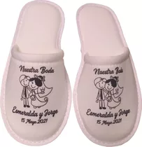 Comprar Pantuflas Personalizadas Xv Años Bautizo Publicidad Boda 30