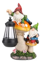 Comprar Estatua De Gnomo De Jardín, Gran Figura Divertida De Gnomo T