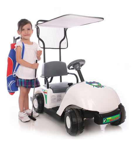 Niño Junior Motorz Pro Golf Carro 6 Voltios Pilas Bordo