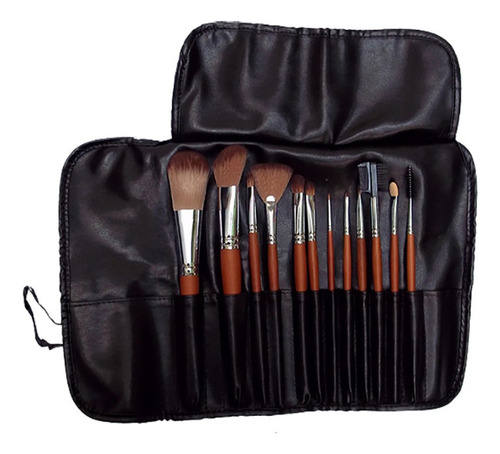 Set De Pinceles Para Maquillaje X 12 Unidades