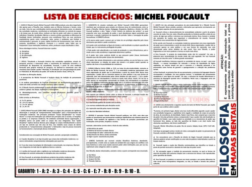 Fichas - Resumo: Filosofia Em Mapas Mentais