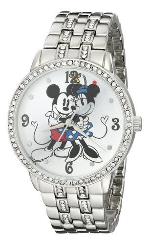 Reloj De Mujer Con Diamantes De Imitación Estilo Disney