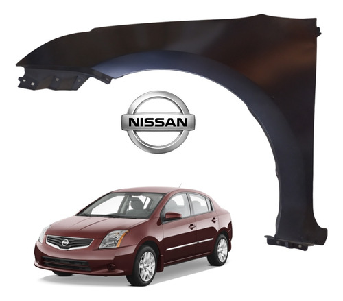 Guardafango Izquierdo Nissan Sentra 2007 - 2012