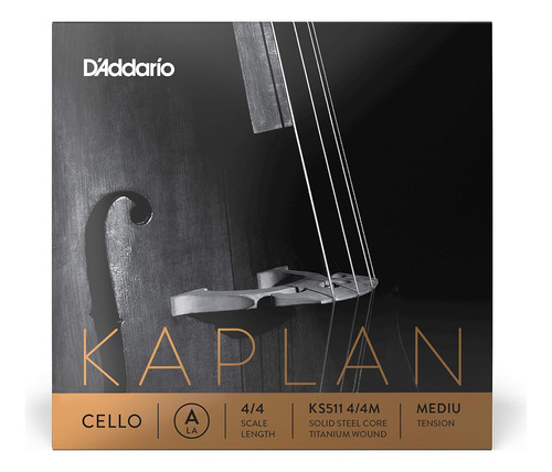 Cuerda De Violonchelo Kaplan Solitaria Cuerda Ks511 4/4...