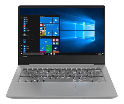 Notebook Lenovo IdeaPad 330S-14IKB  gris acero 14", Intel Core i3 8130U  4GB de RAM 1TB HDD 16GB Optane, Intel UHD Graphics 620 1366x768px Windows 10 Home