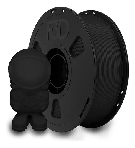 FilamentoPlaPremium1kgPretoHighSpeedImpressora3dPreto