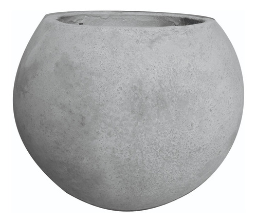 Maceta De Cemento Esfera 40cm Diametro