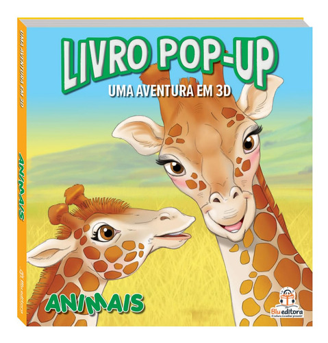 Livro Livro Pop-up - Aventuras Em 3d: Animais: Uma Aventura Em 3d, De Tbc Global Pty Ltd., Vol. 1. Editorial Blu Editora, Capa Dura, Edição 1 Em Português, 2024