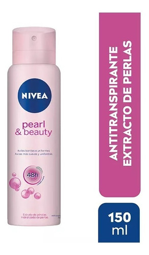 Nivea Desodorante En Spray Pearl & Beauty 150ml