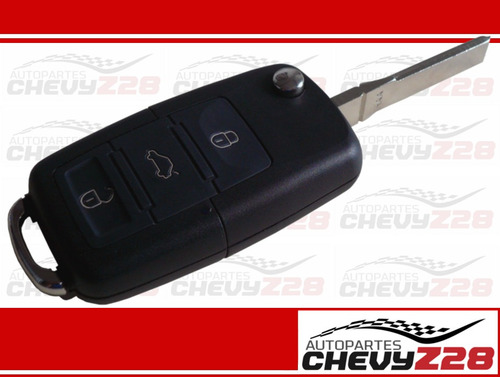 Carcasa De Llave Para Volkswagen De 3 Botones Tipo Navaja