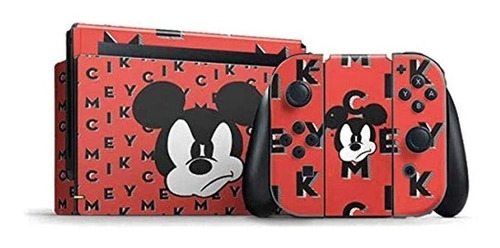 Mickey Mouse Nintendo Switch Paquete Piel Mickey Mouse Gruñ