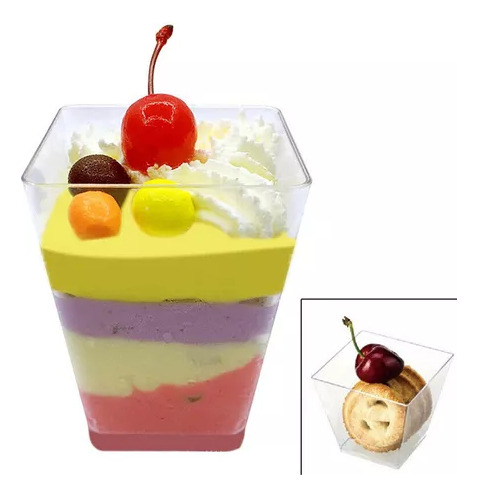 Taza Pequeña De Helado Para Magdalenas, Taza De Postre Y Cuc