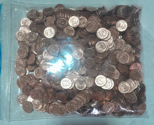 1000 Monedas De 1 Centavo De 1967, Sin Circular